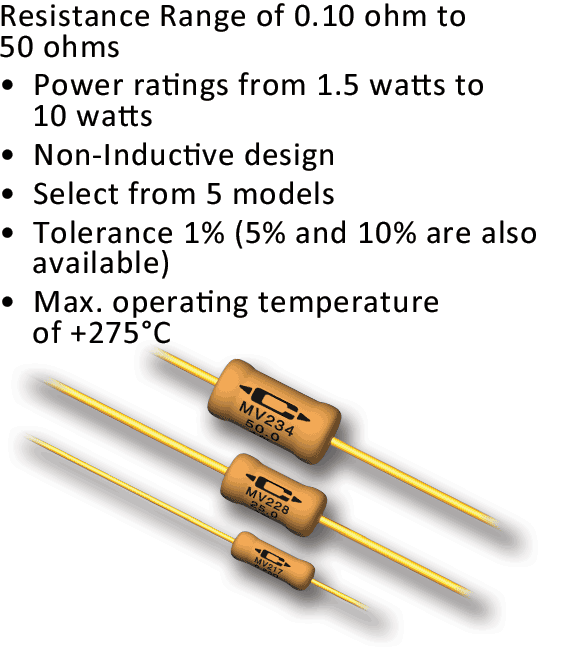 1K ohm, Low Resistance Resistors