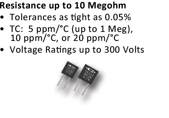 Type TK200 and TK700 Resistors