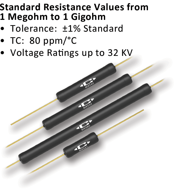 MX500 Series Resistors