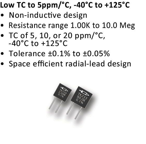 Type TK200 and TK700 Resistors