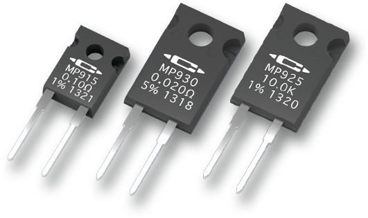 MP900 Series TO-220 Style and TO-126 Style
            Power Film Resistors, Lower Cost