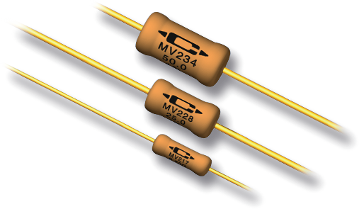 Type MV Low Resistance Power Film
          Resistors