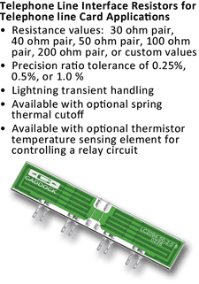 Transient Tolerent Precision Resistors