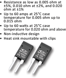 MP2060 Resistors