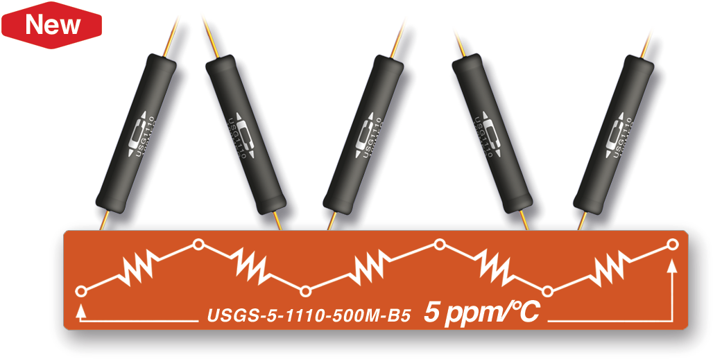 ype USGS High Voltage, Ultra-Stable, Low TC Selected Resistor Sets